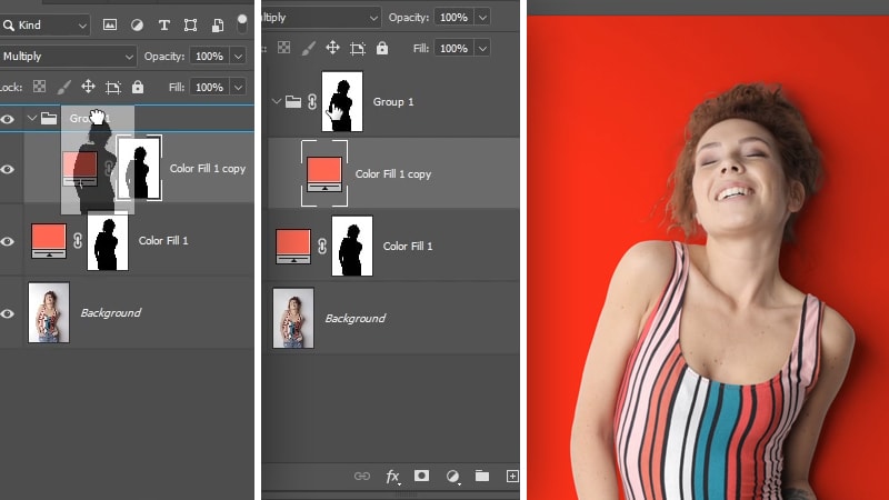 How To Change Background Color in Photoshop (and bounce Light)