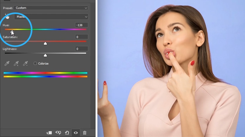 How to change background color in Photoshop